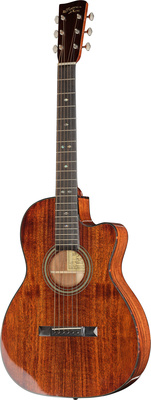 Recording King Tonewood Reserve Koa 00 Ca tērauda stīgu akustiskā ģitāra