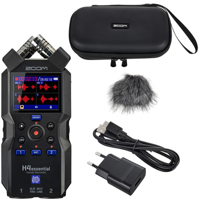 Zoom H4essential APH-4e Bundle portatīvais audio ierakstītājs