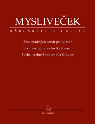 Bärenreiter Myslivecek 6 Leichte Sonaten