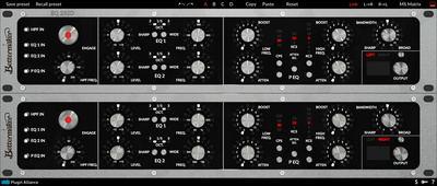 Plugin Alliance Bettermaker EQ232D ekvalaizera spraudnis