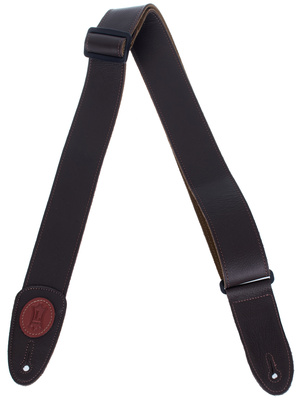 Levys Tri Glide 2″ Leather Strap DBR