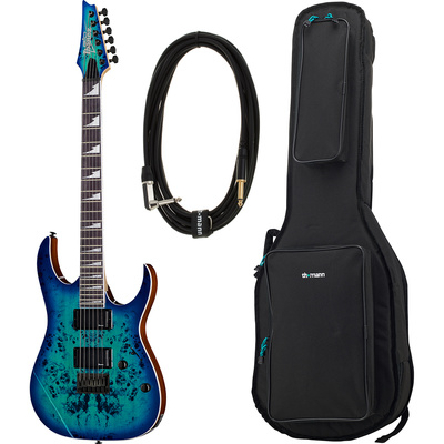 Ibanez GRGR221PA-AQB Bundle elektriskās ģitāras komplekts