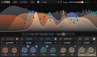 iZotope FXEQ audio efektu spraudnis