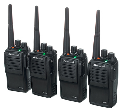 Midland G15 Pro NC Case Set 4 MA 25 rāciju komplekts