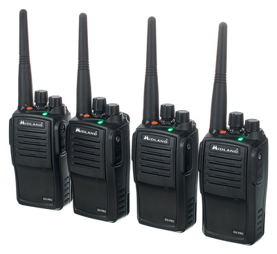 Midland G15 Pro NC Case Set 4 MA 31 rāciju komplekts