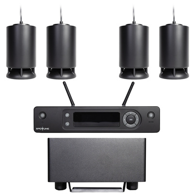 Spottune 4x Omni Cord 1x Sub Bk Bundle PA komplekts