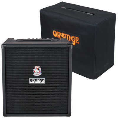 Orange Crush Bass 50 Black Bundle
