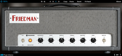 Plugin Alliance Friedman DS-40 ģitāras pastiprinātāja spraudnis