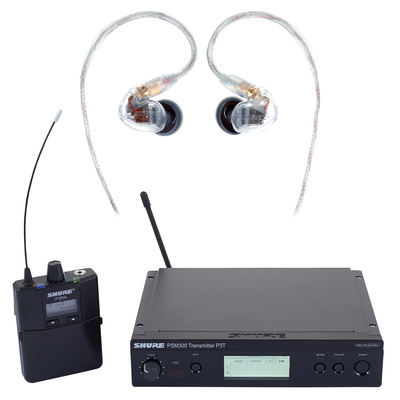 Shure PSM 300P H20 SE535-CL Bundle bezvadu in-ear monitoringa sistēma
