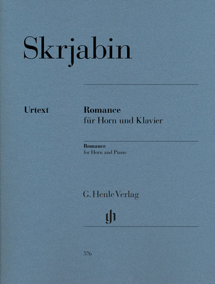 Henle Verlag Skrjabin Romance for Horn