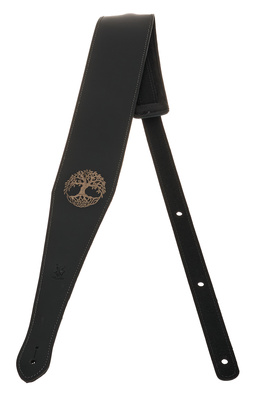 Minotaur NG-D09 Leather Black ādas siksna ģitārai/basam