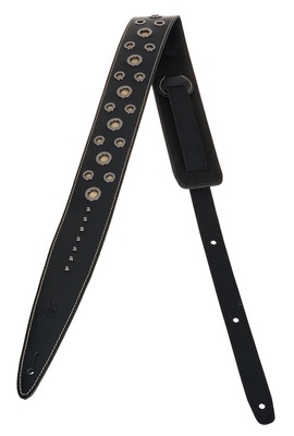 Minotaur NG-D15 Leather Strap Black ādas ģitāras siksna