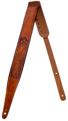 Minotaur NG-S14 Leather Strap L. Brown ģitāras siksna