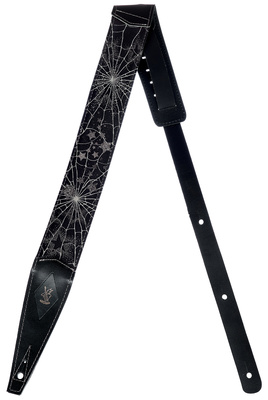 Minotaur NG-S28 Leather Strap Black ādas ģitāras siksna