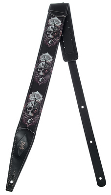Minotaur NG-S32 Leather Strap Black ādas siksna ģitārai/basam