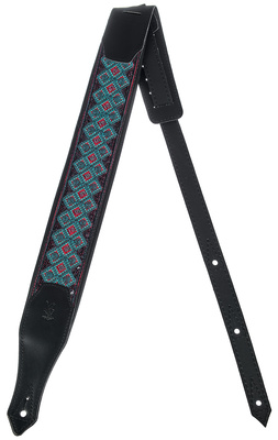 Minotaur NG-S46 Leather Strap Black ādas siksna ģitārai/basam