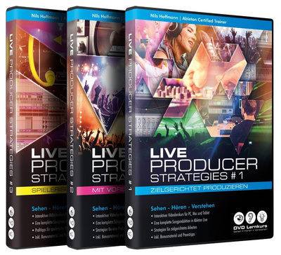 Tutorial Experts Live Producer Bundle 1-3 video mācību kursu komplekts