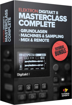 Tutorial Experts Elektron Digitakt II Bundle studijas apmācību video