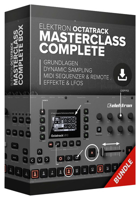 Tutorial Experts Octatrack Masterclass Pack studijas apmācību video kurss