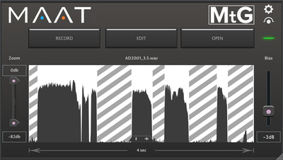 MAAT MtG audio spraudnis