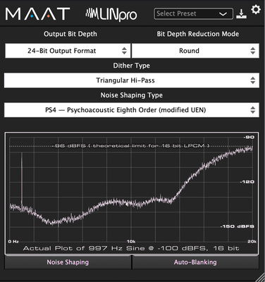 MAAT LINpro stereo dīteringa spraudnis