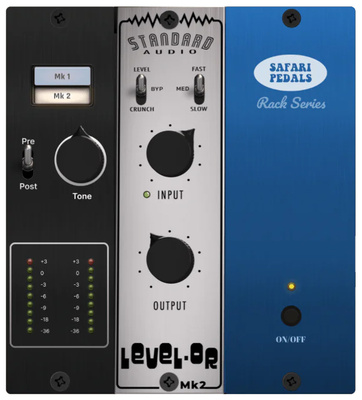 Safari Pedals Standard Audio Level-Or kompresora/limitera spraudnis