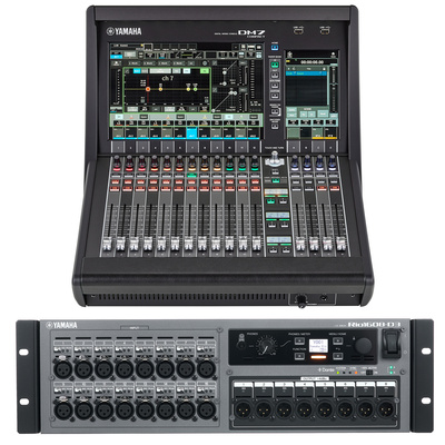 Yamaha DM7 Compact/RIO1608-D3 Bundle digitālais mikseris