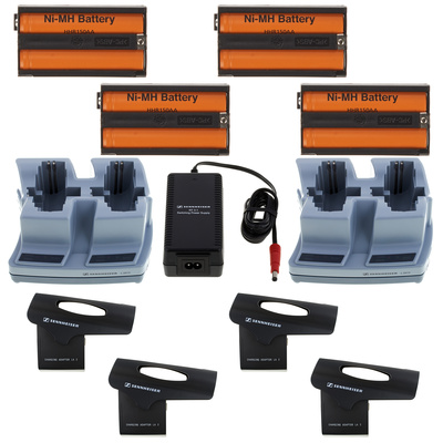 Sennheiser Four Handheld Charging Bundle uzlādes komplekts