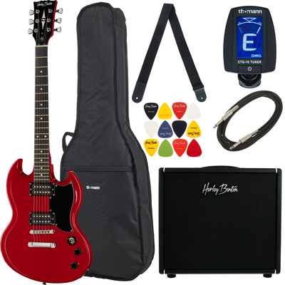 Harley Benton DC-200CH DNAFX AmP20 Set elektriskās ģitāras komplekts