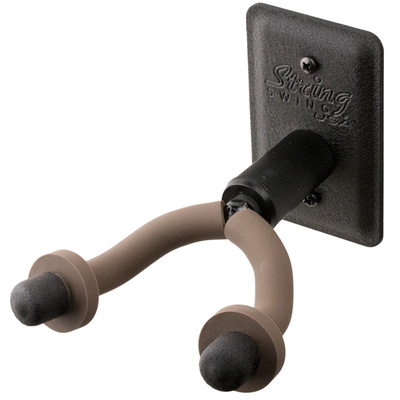 String Swing CC11W CL Guitar Wall Hanger BK