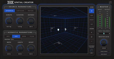 Plugin Alliance THX Spatial Creator telpiskā audio spraudnis