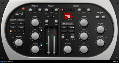 Plugin Alliance SPL DrumXchanger bungu aizvietošanas spraudnis