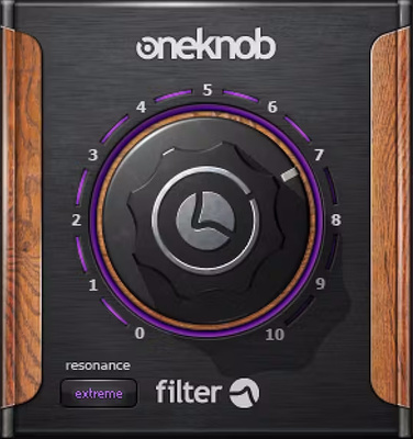 Waves OneKnob Filter filtra spraudnis