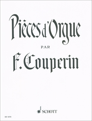 Couperin Pièces d'Orgue