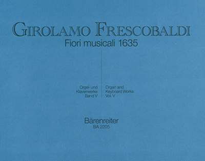 Bärenreiter Frescobaldi Fiori musicali