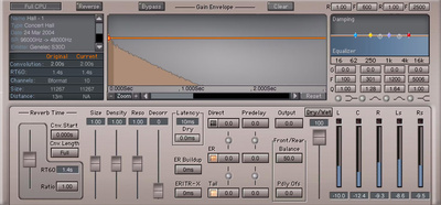 Waves IR-L konvolūcijas reverb spraudnis