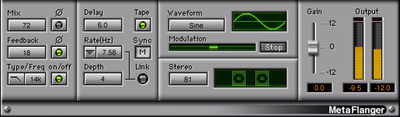 Waves MetaFlanger flanger spraudnis