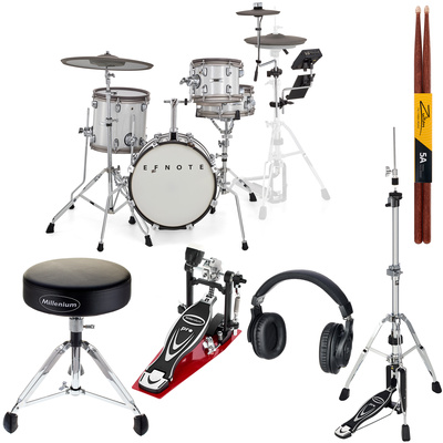 Efnote Mini E-Drum Set Bundle elektronisko bungu komplekts