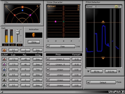 Waves UltraPitch harmonizatora spraudnis