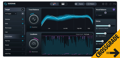 iZotope Ozone 12 Advanced Crossgrade māsterēšanas spraudņu komplekts