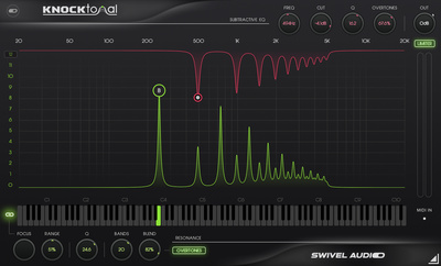 Plugin Alliance Swivel Audio Knocktonal rezonanses veidošanas spraudnis