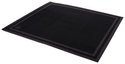 Drum N Base Sound Stage Mat Black 185x165 bungu paklājs