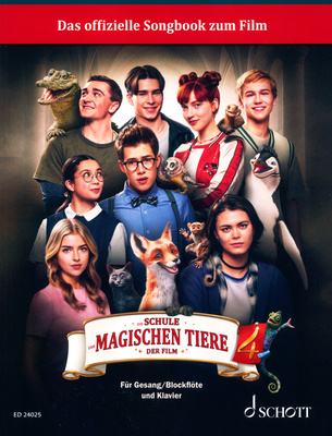 Schott Schule der magischen Tiere 4 notis klavierim