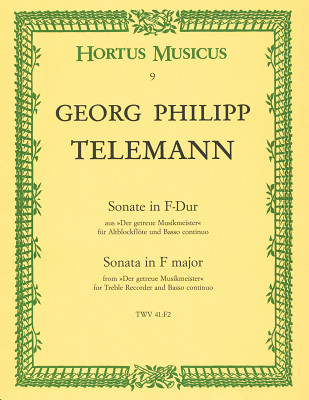 Bärenreiter Telemann Sonate F-Dur