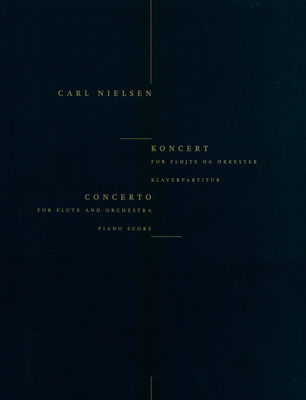 Wilhelm Hansen Musikforlag Nielsen Concert for Flute notis šķērsflautai