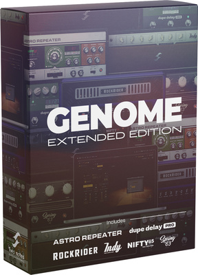 Two Notes Genome Extended ģitāras pastiprinātāju un efektu modelēšanas programmatūra
