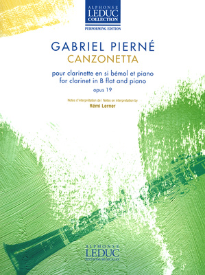 Alphonse Leduc Pierné Canzonetta