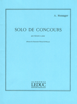 Alphonse Leduc Messager Solo de Concours