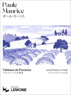 Editions Henry Lemoine Maurice Tableaux de Provence notis saksofonam