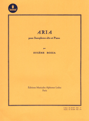 Alphonse Leduc Bozza Aria